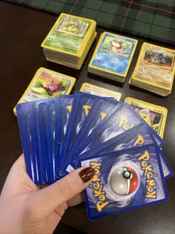 300+ Vintage Mixed Lot Pokemon Cards Trainer Cards Fire Grass Colorless Electric - Image 5