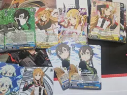 Weiss Schwarz Sword Art Online Card Lot SR/RR/R/PR Ordinal Scale - Image 4