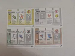Pokemon Battle e Card Ruby/Sapphire Promo Cards - Matteo+Craig+Darlene+Yasuo NM - Image 1