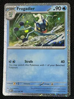 Froakie 056/197 Frogadier 057/197 Shrouded Fable OBF Promo Pokemon Card NM - Image 3
