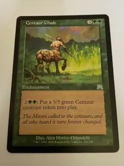 Centaur Glade - Magic the Gathering MTG Onslaught Single Card - Image 1