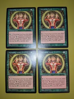 Nurturing Licid x4 Tempest 4x Playset Magic the Gathering MTG - Image 1