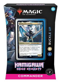 MTG COMMANDER DECK BUCKLE UP! - KAMIGAWA NEON DINASTY - MTG ENG - Image 1