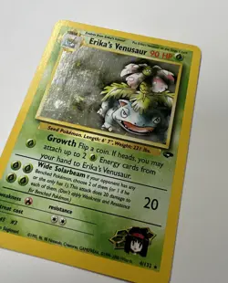 2000 Pokemon Erika's Venusaur #4/132 Gym Challenge Holo Rare - Image 3