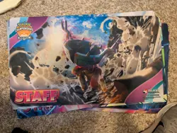 Pokemon Official 2023 Regional Championships Ting-Lu Staff Playmat - Image 1