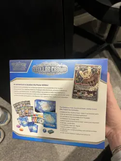 Pokemon TCG Stellar Crown ETB Elite Trainer Box Sealed - Image 2