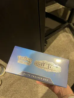 Pokemon TCG Stellar Crown ETB Elite Trainer Box Sealed - Image 4