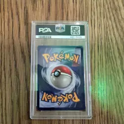 1999 POKEMON FOSSIL #9 KABUTOPS-HOLO PSA 8 - Image 2