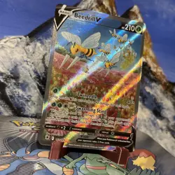 Beedrill V (Alternate Full Art) - 161 Pokemon Astral Radiance - Holo NM ? - Image 3