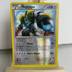 Regigigas 86/119 Phantom Forces Reverse Holo Rare Pokemon Light Play+ - Image 1