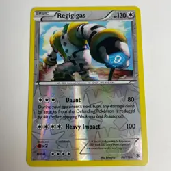 Regigigas 86/119 Phantom Forces Reverse Holo Rare Pokemon Light Play+ - Image 3
