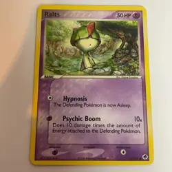 Ralts 60/101 EX Dragon Frontiers Regular Common Pokemon Light Play+ - Image 3