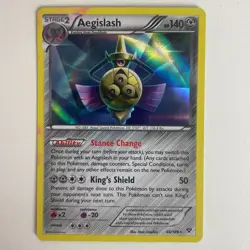 Aegislash 86/146 XY Base Set Holo Rare Pokemon Heavy Play+ - Image 3