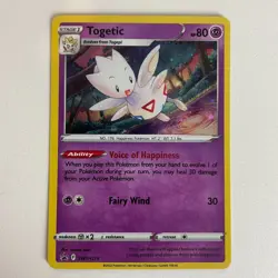 Togetic SWSH276 Sword & Shield Promo Holo Pokemon Light Play+ - Image 3