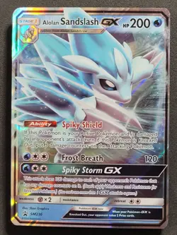 Alolan Sandslash GX #SM236 Ultra Rare Sun & Moon Promo Pokemon TCG - Image 1