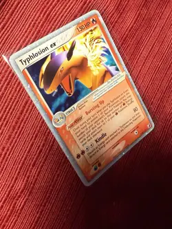 Typhlosion ex 110/115 Unseen Forces Holo Pokemon - MP/HP Condition - Image 3