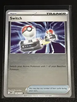 Pokemon TCG Mega Evolution Switch Reverse Holofoil 130/132 NM - Image 1