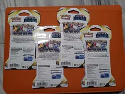 Lot of 4 Pokemon Silver Tempest Sealed Sleeved Booster Packs - All 4 Pack Arts - Image 2