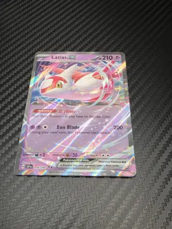 Latias EX 76/191 Surging Sparks Scarlet & Violet Double Rare Pokemon TCG NM/M - Image 2