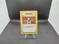 Pokemon TCG WOTC Holo Trainer Card #15/132 Brock Gym Heroes Unlimited Rare LP - Image 1