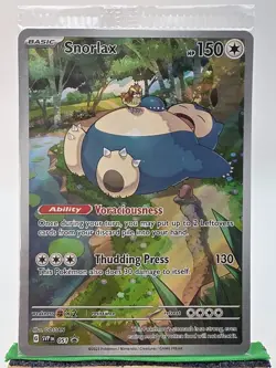 Snorlax 051 Sv: Scarlet & Violet Promo Cards Holo [NM SEALED] - Image 3
