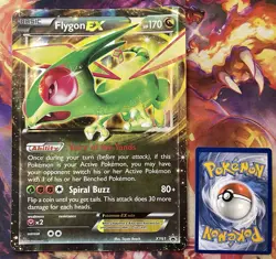 Flygon EX XY61 OVERSIZED JUMBO Promo Pokemon Card - Image 1