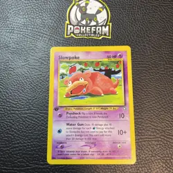 Slowpoke - 73/111 - 1st Edition Neo Genesis - Pokemon Card - LP - Image 1