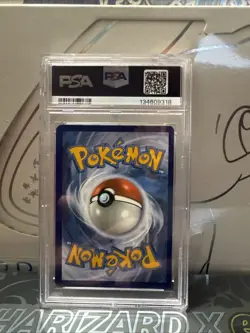 Pokemon TCG Espeon & Deoxys GX Tag Team Black Star Promo Card #SM240 PSA 6 - Image 2