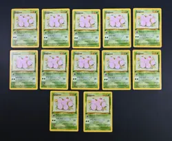 12 NM/LP+ Exeggcute 1st Edition Jungle Set 52/64 Pokemon Cards - Image 1