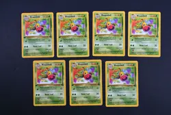 7 NM/LP Weepinbell 1st Edition Jungle Set 48/64 Pokemon Cards - Image 1