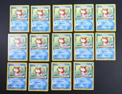 7NM/5LP/2MP (14) Goldeen 1st Edition Jungle Set 53/64 Pokemon Cards - Image 1