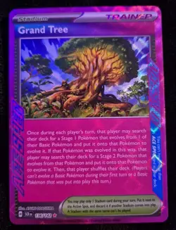 Pokemon - Grand Tree 136/142 - Stellar Crown - Ace Spec Trainer Card - Near Mint - Image 1