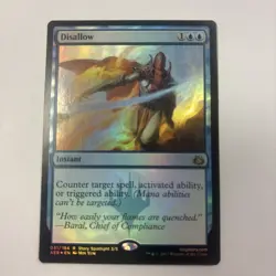 Disallow FOIL LP AER MTG Aether Revolt 31 / 184 Story Spotlight 3/5 English - Image 1