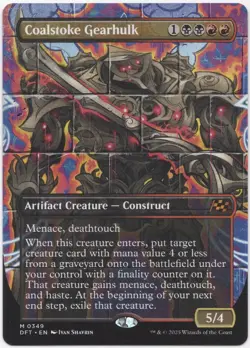 Coalstoke Gearhulk - Borderless - Aetherdift - MtG - NM - Image 1
