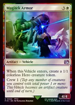 Magitek Armor FINAL FANTASY (FIN) NM MTG Foil - Image 1