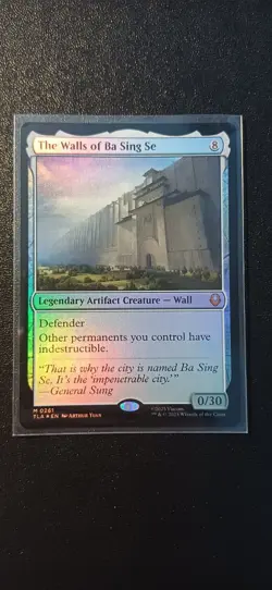 The Walls of Ba Sing Se | Foil | MTG | TLA | Near Mint | English EN - Image 1
