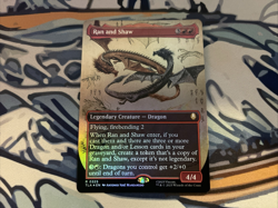 MTG Avatar The Last Airbender Ran and Shaw Borderless Foil 0325 - Image 1