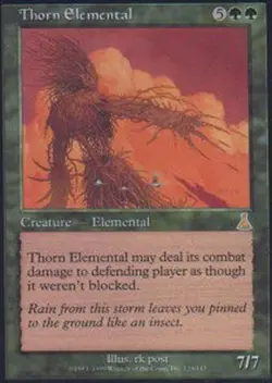 Thorn Elemental - Urza's Destiny #123/144 MTG Magic The Gathering - Image 1