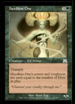 MTG Heedless One LP Light Play Onslaught [5180] - Image 1