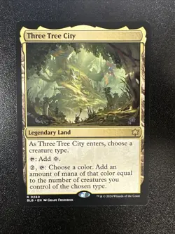 Three Tree City Bloomburrow Regular 0260 NM JL - Image 1