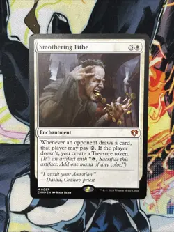MTG Smothering Tithe 57 Commander Masters CMM Mythic NM/M Magic the Gathering - Image 1
