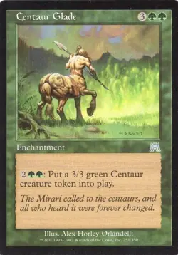Centaur Glade Onslaught Played MTG Magic DNA GAMES - Image 1