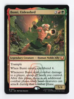 Bumi, Unleashed #211 Mythic - MTG Avatar: The Last Airbender TLA - Image 1