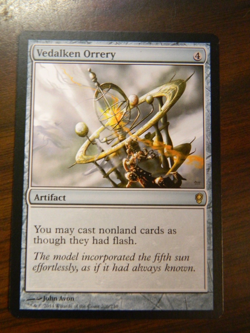 MTG Conspiracy Artifact Rare Vedalken Orrery Excellent - NM Condition - Image 1