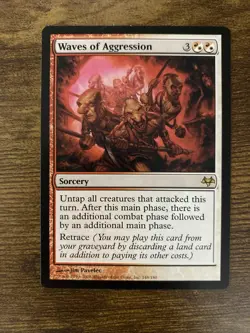 Waves of Aggression Eventide Regular Magic The Gathering TCG - Image 2