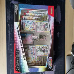 Pokemon TCG Prismatic Evolutions Premium Figure Collection Sealed Box damaged - Image 2