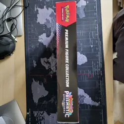 Pokemon TCG Prismatic Evolutions Premium Figure Collection Sealed Box damaged - Image 4