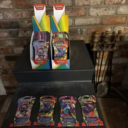 25 Lot Phantasmal Flames 🔥 Sleeved Booster Packs Pokemon TCG Factory Sealed - Image 2