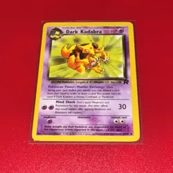 Pokemon TCG WOTC Team Rocket Dark Kadabra 39/82 - Image 2