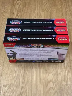 x3 Pokemon TCG Prismatic Evolutions Premium Figure Collection | All Brand New - Image 3